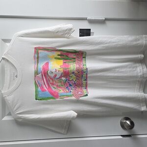 Ella Lagley Lyric T-Shirt W Western Print #95